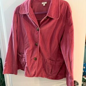 J. Jill Raspberry Blazer🔥🔥headed to thrift , last call